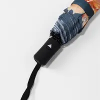 Зонт полуавтоматический &laquo;Дождливый день&raquo;, 3 сложения, 8 спиц, R=49/55 см, d=98 см, МИКС