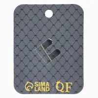 Брошь "Стручок гороха", цвет бело-зелёный в золоте