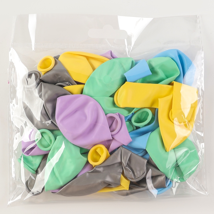 Шар латексный 10 Шар латексный 10" «Легкость», набор 25 шт., МИКС