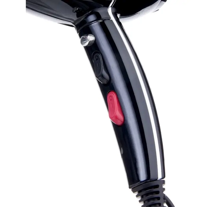 Фен для волос Hoco HP12, 6 режимов, 2 насадки, чёрный