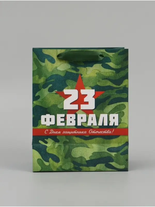Набор подарочных ламинированных пакетов &laquo;Звезда&raquo;, 10 шт, 18 &times; 23 &times; 10 см
