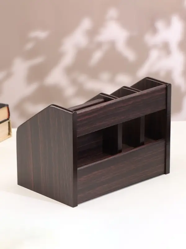 Органайзер 6 секций, ящик, дерево в полоску, 22&times;15&times;16 см