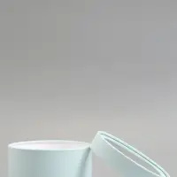 Подарочная коробка , лагуна, завальцованная с окном, 18 х 10 см