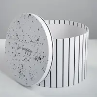 Набор коробок 4 в 1, упаковка подарочная, &laquo;Be happy&raquo;, 16&times;16&times;10 - 25&times;25&times;15 см