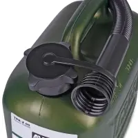 Канистра топливная пластик 5л. (темн.зелён.) AVS TPK-Z 05