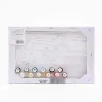 Картина по номерам для детей &laquo;Молния Маккуин&raquo; 20&times;30 см