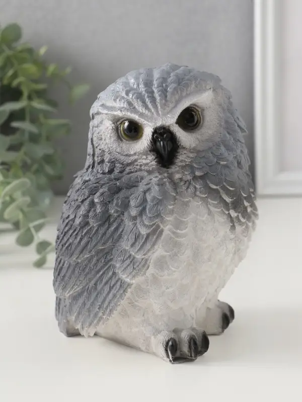 Фигурка (гипс) Совушка, 14х10,5х10,5 см Фигурка (гипс) Совушка, 14х10,5х10,5 см
