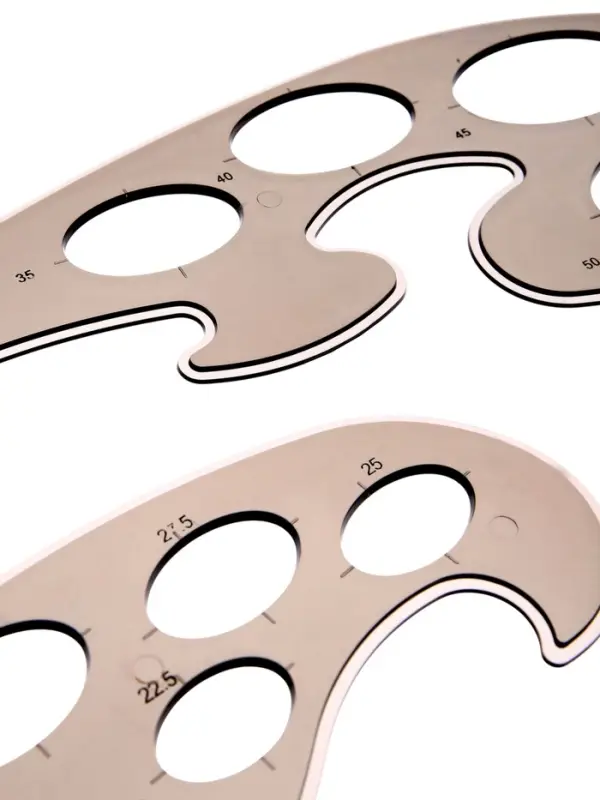 Набор лекало, 3 штуки