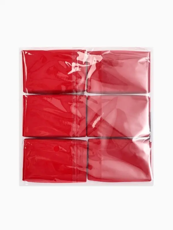 Набор коробочек подарочных 6 шт. под набор &laquo;Бархат&raquo;,5&times;8, цвет красный (1715296)