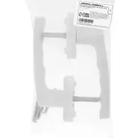 Ручка для окон ПВХ ТУНДРА, пластиковая, 32 мм, цвет белый, набор 2 шт