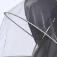 Москитная сетка с планкой, белая, окантовка серая