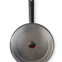Сотейник с крышкой Natural Cook 24 см, с индикатором нагрева