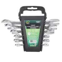 Набор ключей гаечных рожковых на держателе (6-17 мм) (6 предметов) JT KJ1N6P