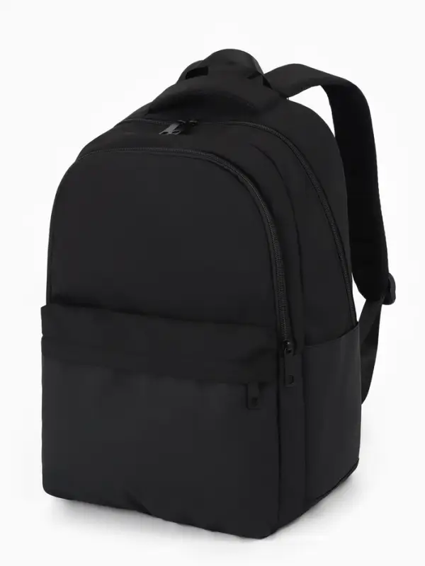 Рюкзак, 31*15*45 см, 2 отд 3н/карм, Комби, Водонепрон. дно, черный