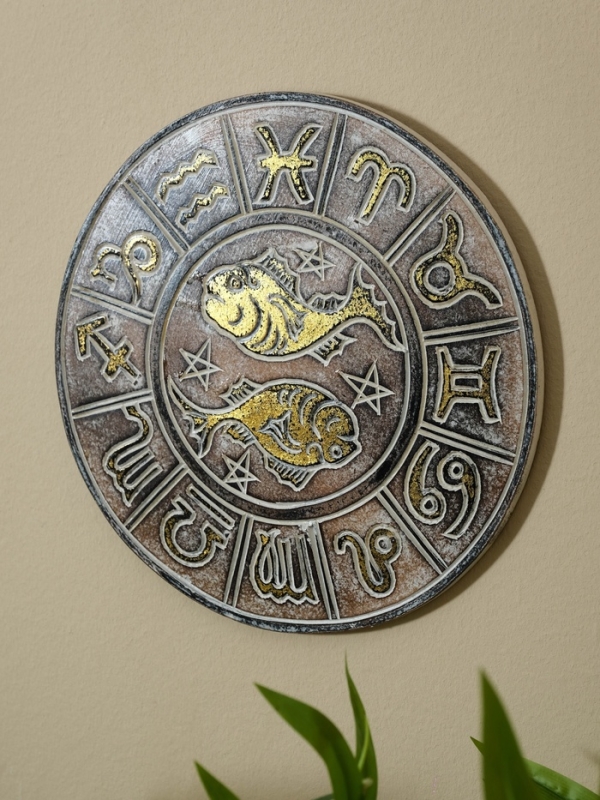 Панно резное МДФ "Рыбы", 30х30х2 см