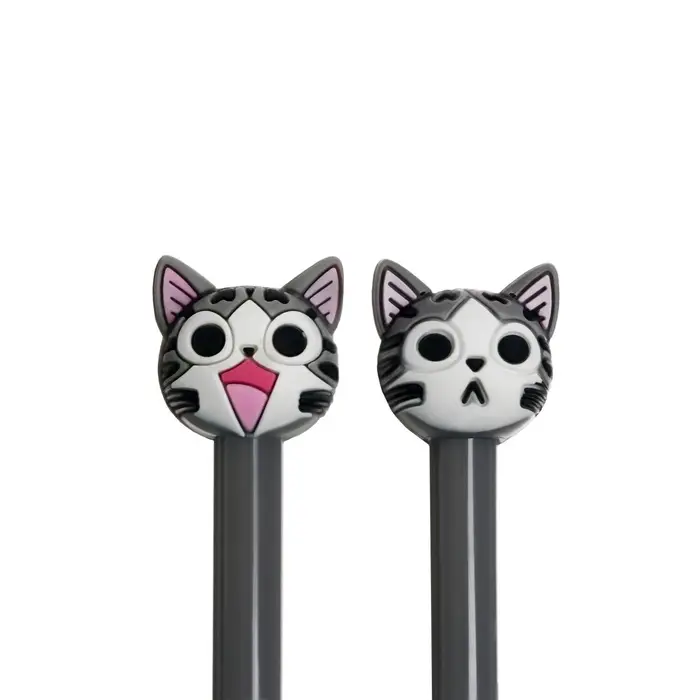 Ручка-прикол Calligrata &laquo;Котенок&raquo;, синий стержень, гелевая, МИКС