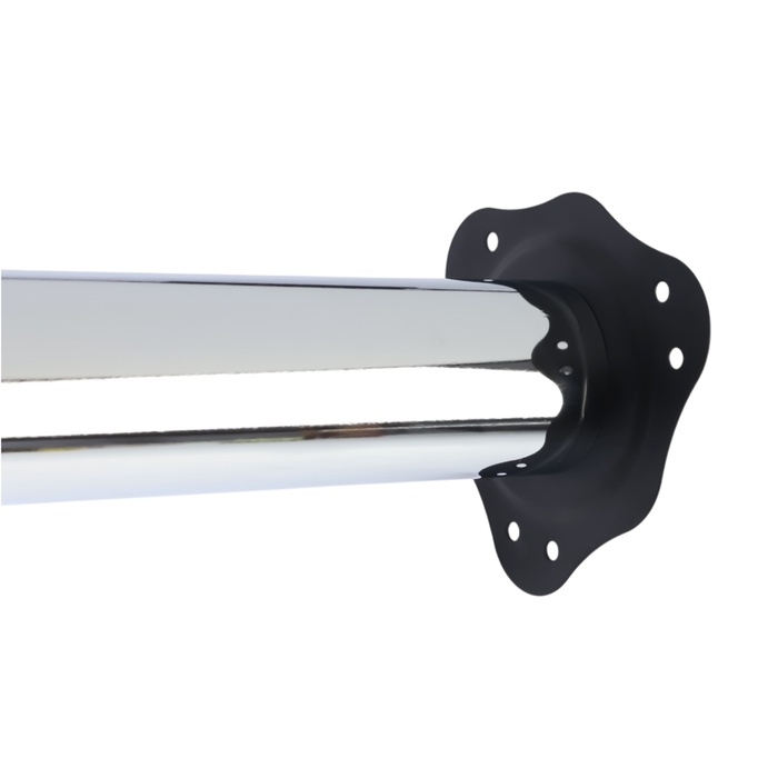 Опора мебельная, барная, ТУНДРА, 60х870 мм, цвет хром Опора мебельная, барная, ТУНДРА, 60х870 мм, цвет хром