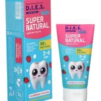 D.I.E.S. Kids Паста зубная детская клубника и малина (2-6 лет) 50 мл