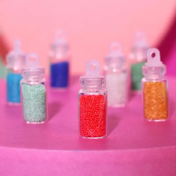 Набор бульонок для декора ногтей Hello, winter!, 12 цветов Набор бульонок для декора ногтей Hello, winter!, 12 цветов