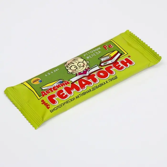 Гематоген Детский турбо, Школьник, 30 г Гематоген Детский турбо, Школьник, 30 г