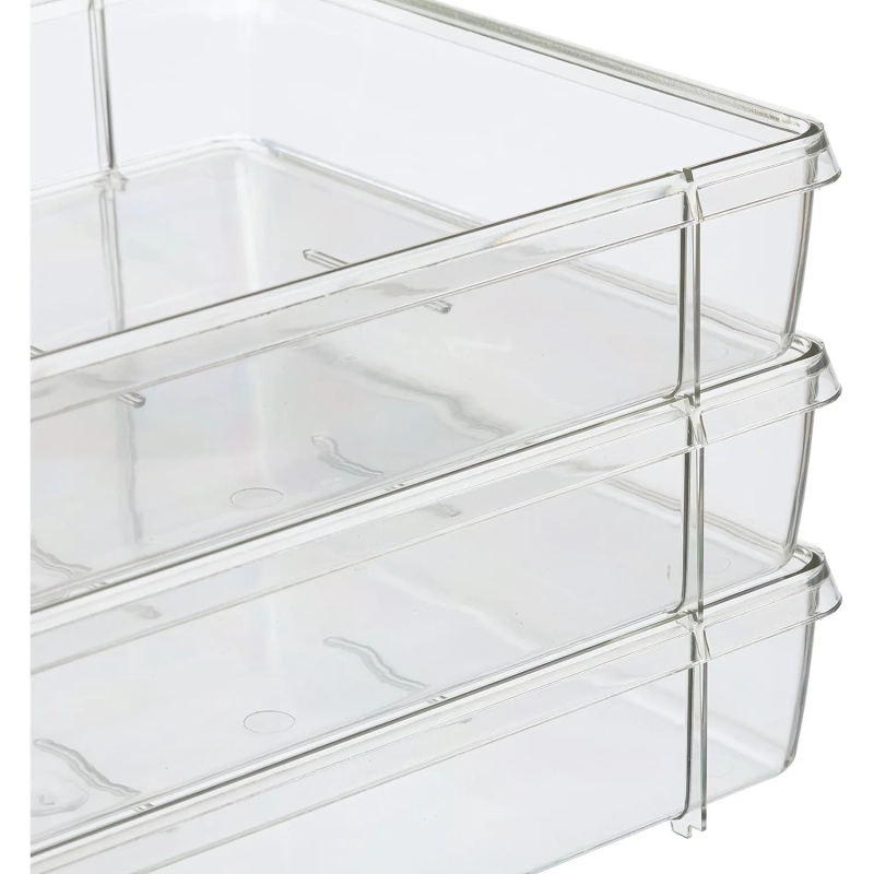 Лоток горизонтальный Attache Office горизонтальный прозрачный