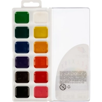 Краски акварельн. Луч Классика 12цв пласт уп б/кисти