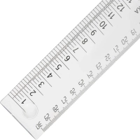 Линейка закройщика 30см Attache  прозрачная