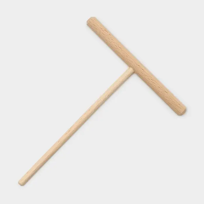 Палочка деревянная для блинов и раскатывания теста, 14,5×12 см, бук Палочка деревянная для блинов и раскатывания теста, 14,5×12 см, бук