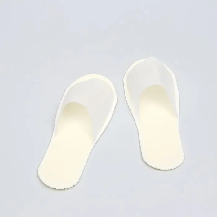 Одноразовые тапочки, Стандарт, бело-бежевые, 42р. Одноразовые тапочки, Стандарт, бело-бежевые, 42р.