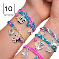 Набор для творчества &laquo;Создай своё украшение&raquo;, браслеты своими руками, Минни и единорог, Disney