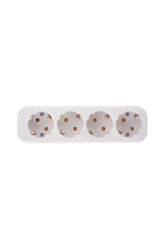 Колодка K04 4 места 2P+PE 16A CLASSIC