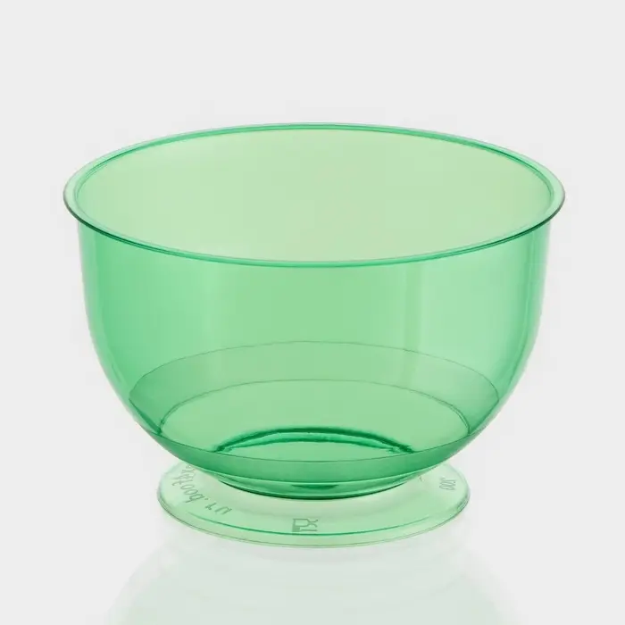 Креманка пластиковая одноразовая для фуршета «Кристалл», 200 мл, зелёная Креманка пластиковая одноразовая для фуршета «Кристалл», 200 мл, зелёная