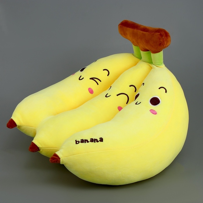Шкурка мягкой игрушки  Шкурка мягкой игрушки "Банан", 70 см