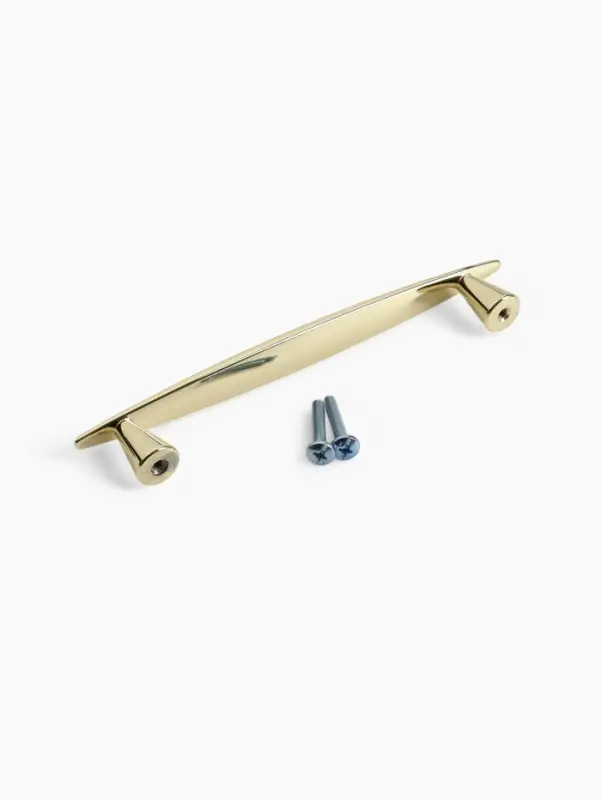 Ручка-скоба CAPPIO SUP, цинк, м/о 128 мм, цвет золото