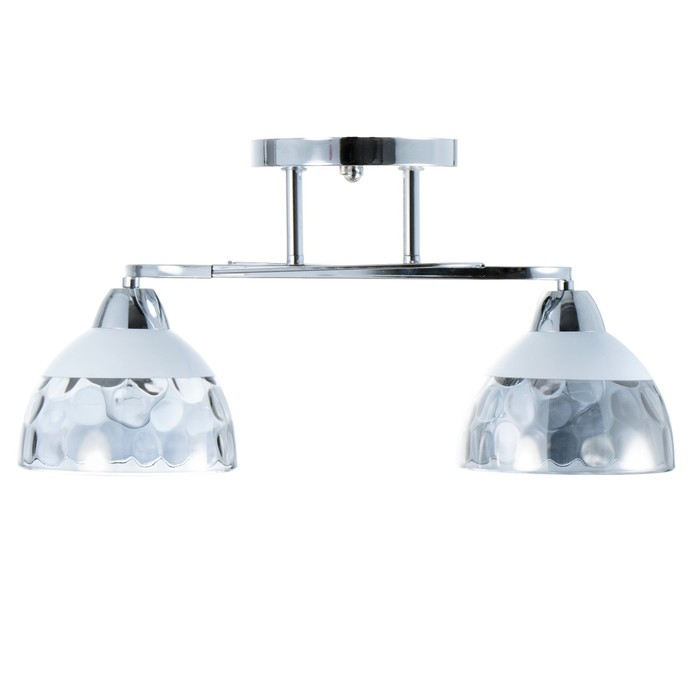 Люстра Люстра "Аквила" 2хЕ27 40Вт хром 45х15х22 см BayerLux