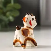 Фигурка фарфор &laquo;Сеня козлёнок&raquo;, 5.5 см, гжель цветная, МИКС