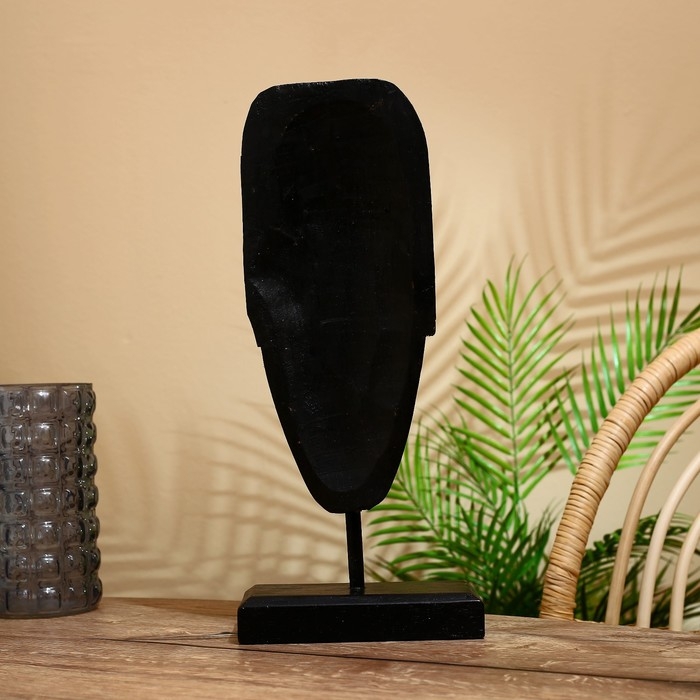 Маска Маска "Чудо" на подставке, албезия 15х10х43 см