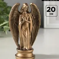 Фигура гипс &laquo;Ангел печальный&raquo;, 20 см, бронза