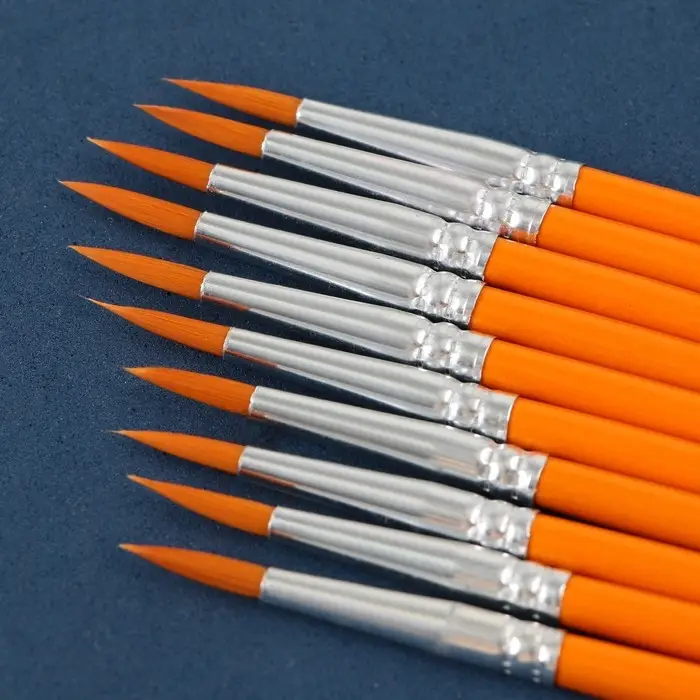 Кисть для рисования синтетика круглая №6 (диаметр обоймы 4 мм; длина ворса 20 мм) Кисть для рисования синтетика круглая №6 (диаметр обоймы 4 мм; длина ворса 20 мм)