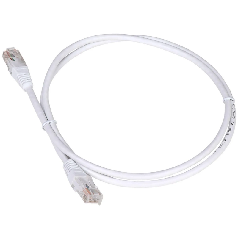 Патч-корд TWT TWT-45-45-5.0-WH UTP кат.5e, 5.0 м, белый