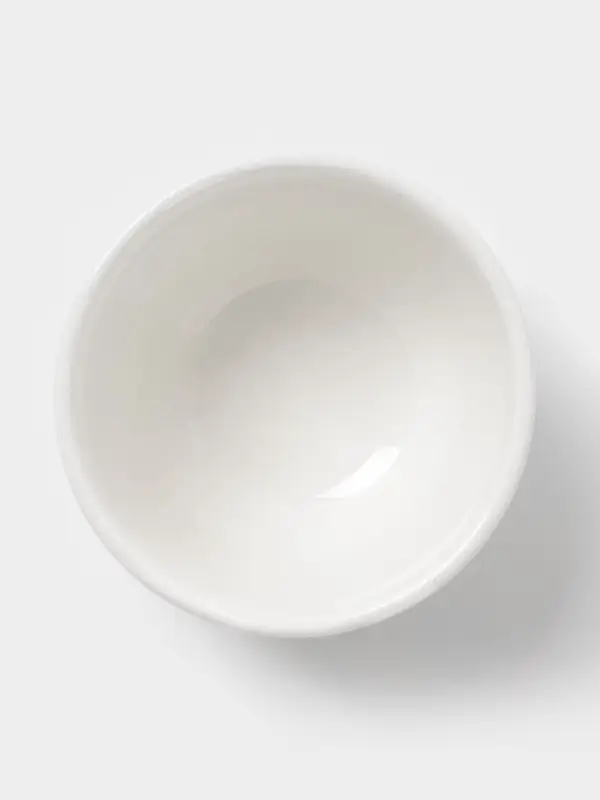 Соусник Доляна White Label, 120 мл, d=7 см, фарфор, белый