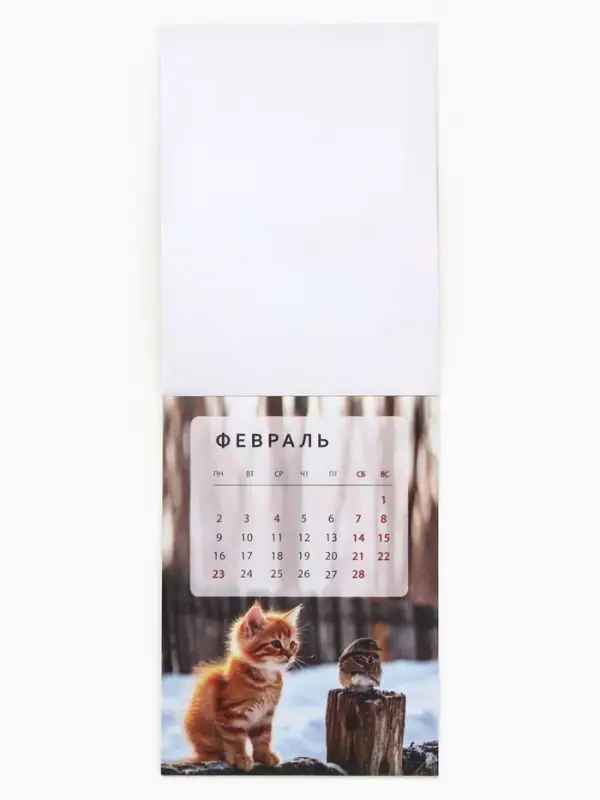 Календарь 2026 отрывной на магните &laquo;Счастливого года!&raquo; 9.5&times;13 см