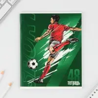 Тетрадь в клетку, 48 л., А5, на скрепке, блок №1 «Спорт» МИКС Тетрадь в клетку, 48 л., А5, на скрепке, блок №1 «Спорт» МИКС