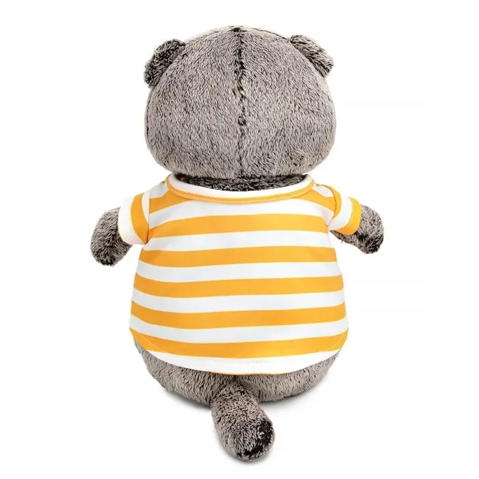 Мягкая игрушка "Кот Басик в футболке "Гусик", 22 см Ks22-292