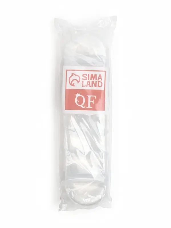 Органайзер для хранения мелочей QF, 7 ячеек, 19&times;5&times;2.9 см, прозрачный