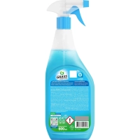 Средство для стекол и зеркал Grass Clean Glass голубая лагуна 600мл