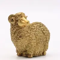 Фигурка декоративная &laquo;Баран денежный&raquo;, 7&times;9&times;4 см, золото