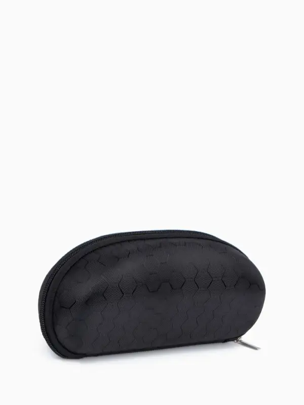 Футляр для очков молнии, длина 16 см, цвет чёрный Футляр для очков молнии, длина 16 см, цвет чёрный