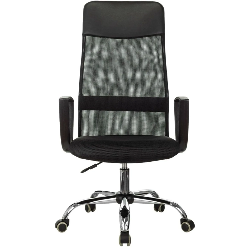 Кресло 0MX_VB_EChair-510 TW сетка/ткань черный хром