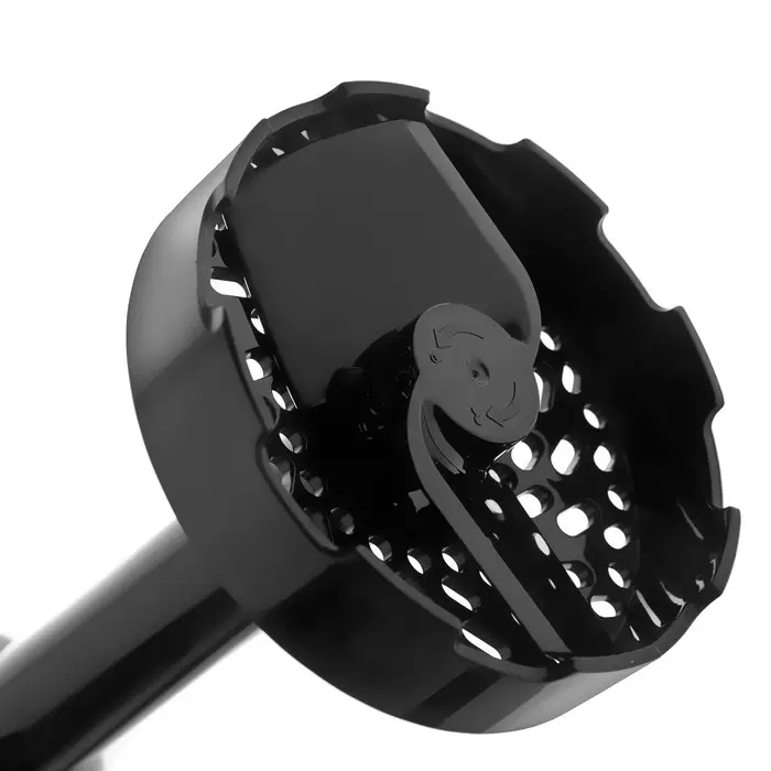 Блендер погружной BRAYER 1244BR, 800 Вт, 4 насадки, стакан 700 мл, чаша 500 мл, чёрный